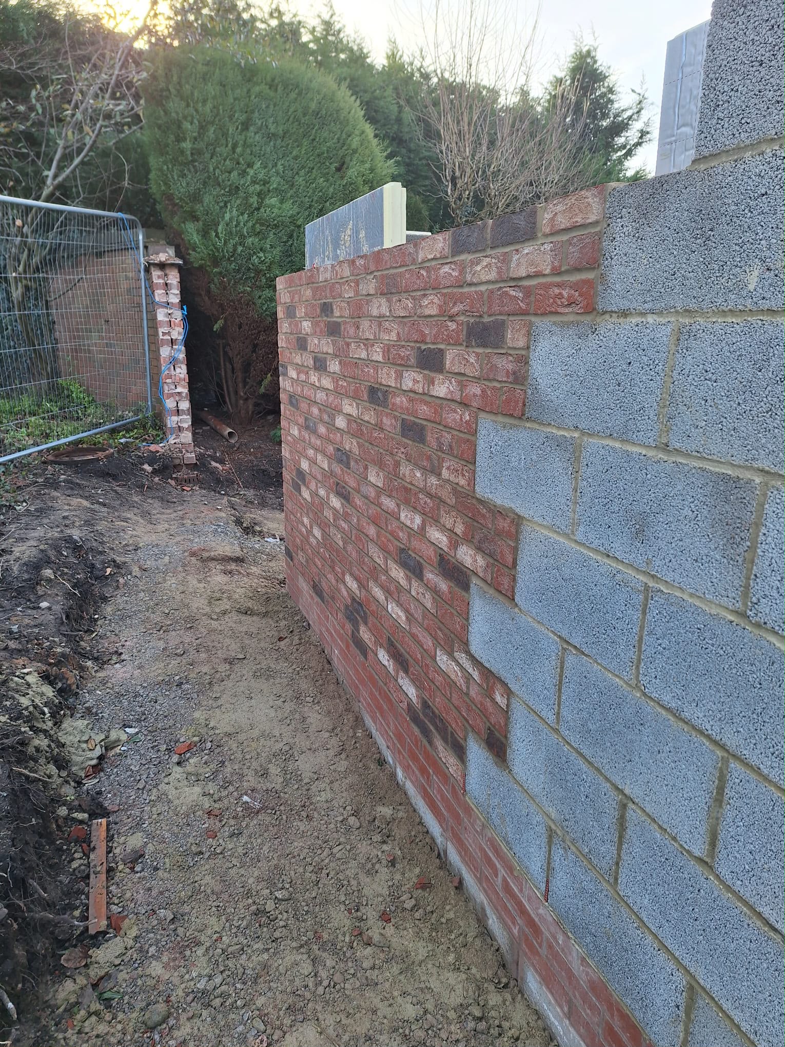 Brick wall