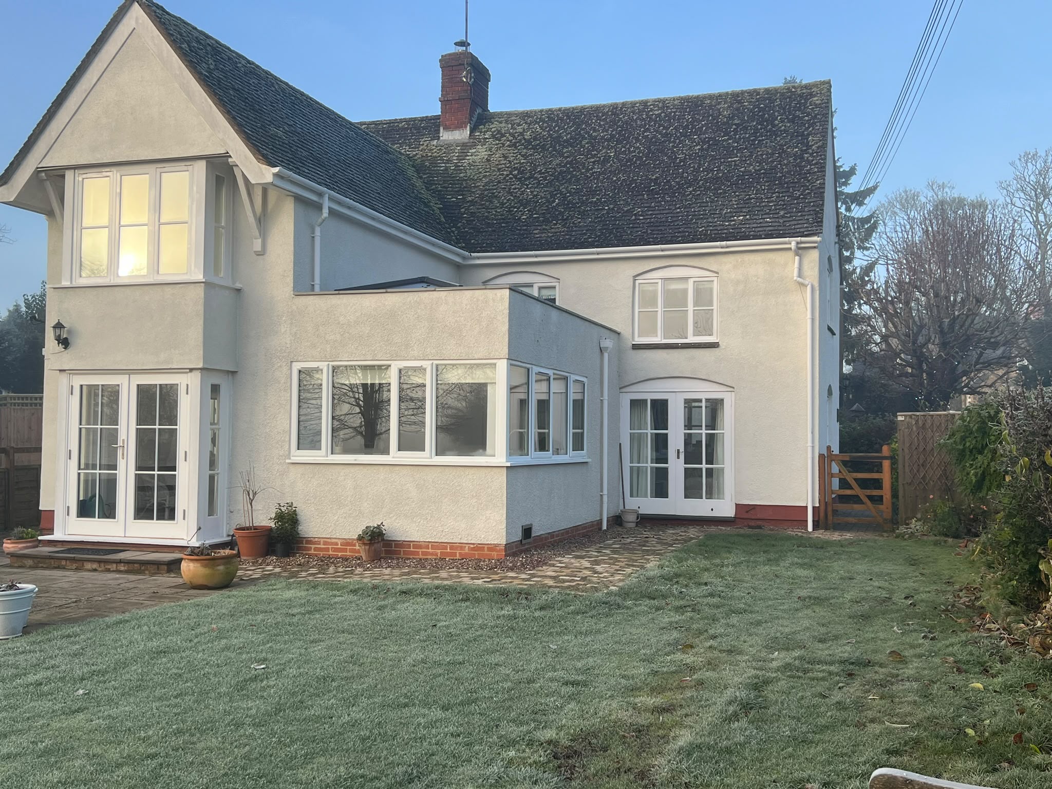Completed rendered extension