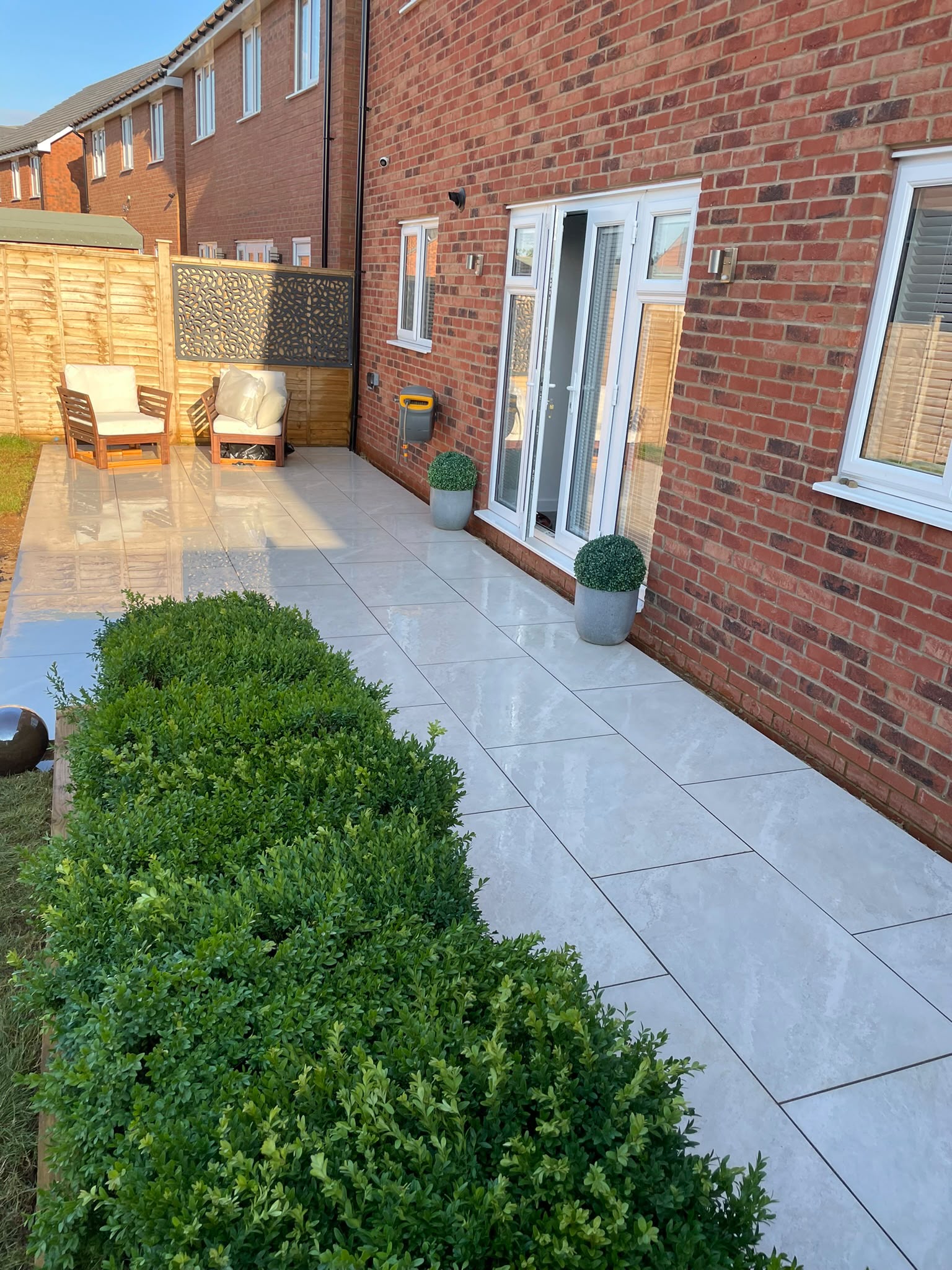 Modern patio